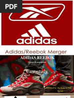 adidas reebok merger case study