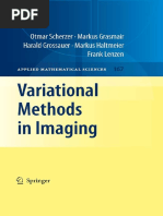 (Applied Mathematical Sciences 167) Otmar Scherzer, Markus Grasmair, Harald Grossauer, Markus Haltmeier, Frank Lenzen (Auth.) - Variational Methods in imaging-Springer-Verlag New York (2009)