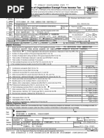 Steve Bannon's nonprofit tax return from 2018