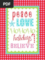 Download 85x11 Holiday Poster by Fresh Chick Design Studio by Petite Party Studio SN44478870 doc pdf