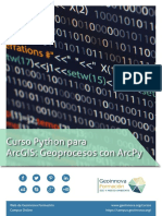 Curso Python para ArcGIS ArcPy 2017