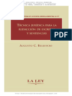 Técnica Jurídica para la Redacción de Escritos y Sentencias - Belluscio.pdf