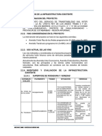 2.2 Evaluacion de Infraestructura Existente