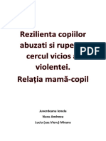 Rezilienta Copiilor Abuzati Si Ruperea Cercul Vicios Al Violentei Nou