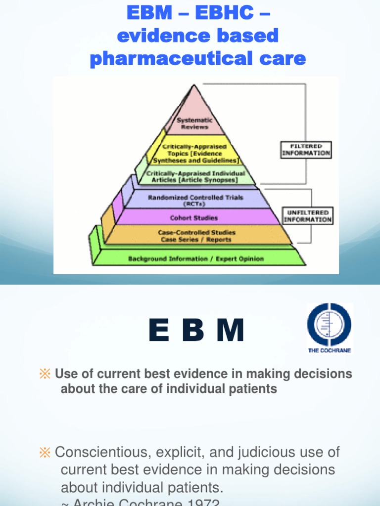 Penerapan EBM dalam Farmasi | PDF | Pengembangan Diri