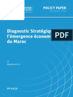 Diagnostic Stratégique de - L'émergence Économique - Du Maroc - 2019 PDF