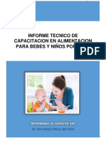 Alimentación infantil según edad