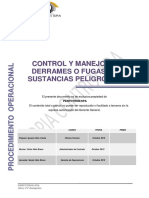 CONTROL Y MANEJO DE DERRAMES 