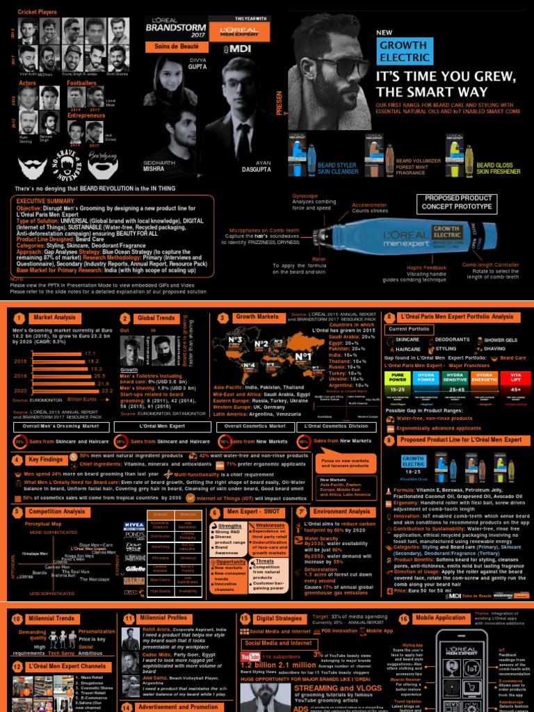 L'Oreal Brandstorm PDF Advertising Cosmetics