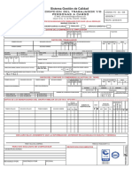 Formulario de Afiliacion Comfacesar PDF