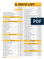 Retail Price List India Nov2019