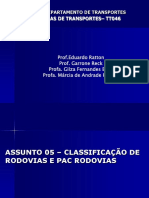 UNIDADE 01 - CLASSIFICAÇÃO DE RODOVIAS.pdf