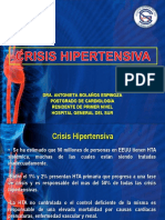 Crisis Hipertensivas