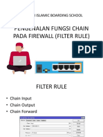 Pengenalan Fungsi Chain Pada Firewall (Filter Rule)
