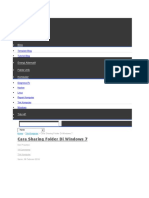 Cara Sharing Folder