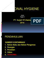 Pelatihan CPOTB Sanitasi Hygiene