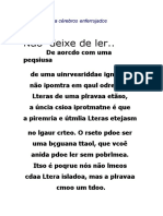 Não Deixe de Ler..: Exercícios para Cérebros Enferrujados