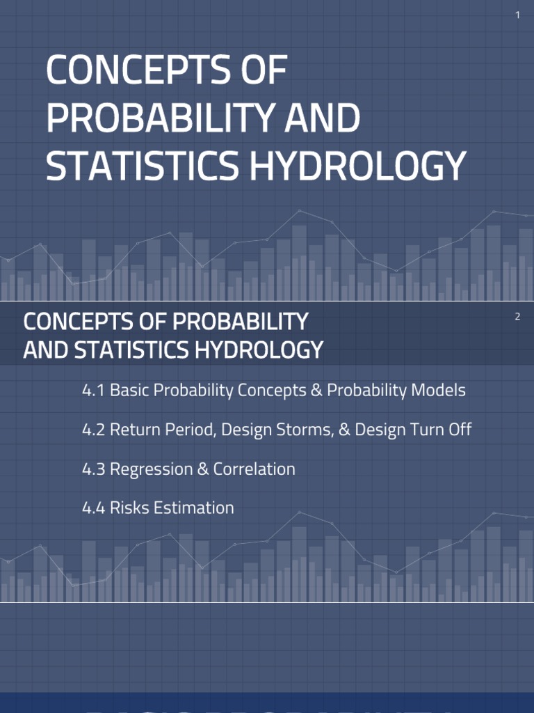 Basic Concepts of Probability and Statistics Hydrology | PDF ...