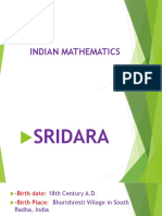 Indian Mathematics Presentation