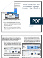 How To Transfer Files From One Computer To Another Computer Using A Flash Drive