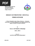 DESIGN OF PHOTONIC CRYSTAL