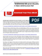 Elementary Surveying by Juny Pilapil La Putt Free Download PDF