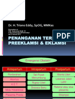 DR - Triono - PENANGANAN TERKINI PEB & EKLAMSI