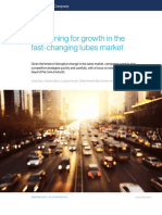 Positioning For Growth in The Fast Changing Lubes Market