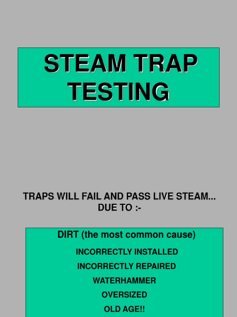 Steam Trap Testing Methods and Savings | PDF | Steam | Ultrasound