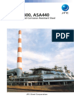 JFE's Sulfuric Acid Corrosion Resistant Steel