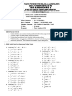 Soal Pas MTK Kelas Xii PDF