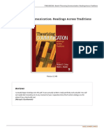 Read 9781412952378 Theorizing Communication Readings Across Traditi Ebook