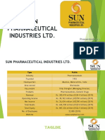 Sun Pharma: Leading Pharma Company