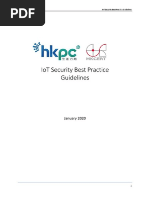 IoT Security Best Practice Guidelines