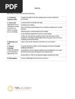 Check list – How Assignment A will be assessed 