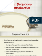 Promosi Kesehatan - Pendahuluan Bu Yayi