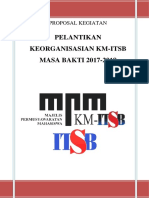 Pelantikan KM-ITSB 2017