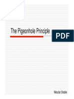 19 The Pigeonhole Principle PDF