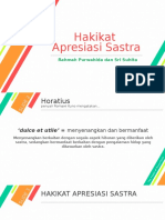 Hakikat Apresiasi Sastra PDF