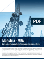 Cartilla Maestria en Gerencia de Telecomunicaciones (LP)