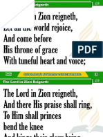 3 The Lord in Zion Reigneth.pps