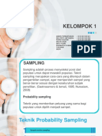 KEL 1 PROBBILITY SAMPLING