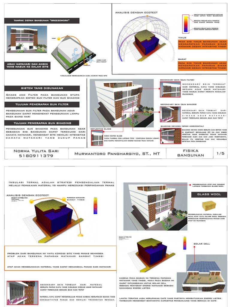 Thermal Analysis of A Building | PDF
