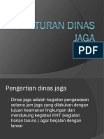 Peraturan Dinas Jaga