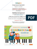 ZONGORAISKOLA 1. Kezdoknek - Izelito (17 Oldal) - 1 PDF