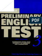 Cambridge Preliminary English Test 3 (Book) PDF