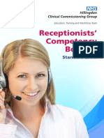 Receptionists Competency Standard Booklet Printed PDF