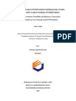 Analisis Kelayakan Investasi Dan Kerjasa PDF