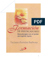 Formacion de Predicadores Taciano Ferreira Barbosa