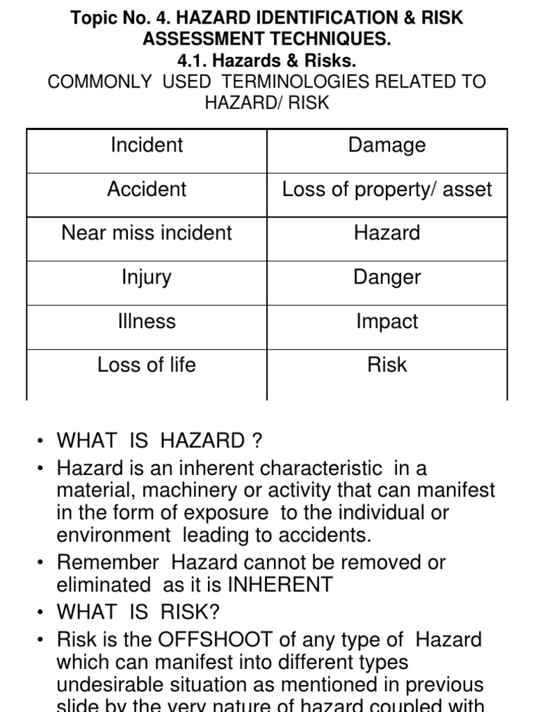 Risk Assessment | PDF | Risk Management | Hazards